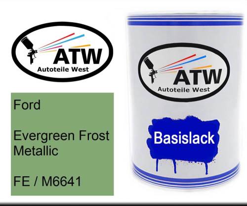 Ford, Evergreen Frost Metallic, FE / M6641: 500ml Lackdose, von ATW Autoteile West.